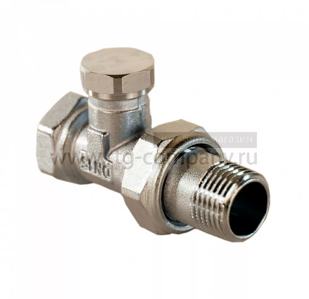 Клапан запорный прямой 3/4" (Valtec VT.20)