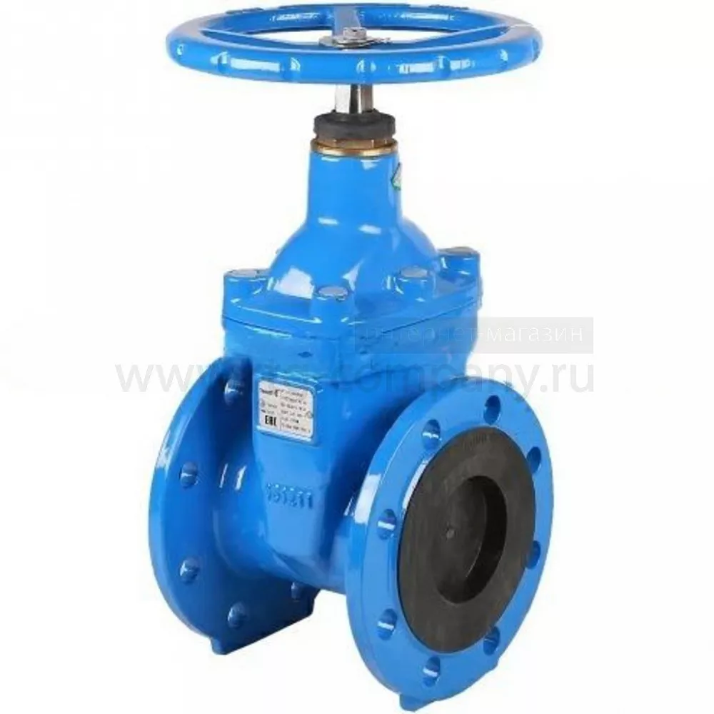 Задвижка чугунная Tecofi ГVOC-4241 d 65 с обрезиненным клином (Франция)