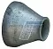 Переход стальной оцинкованный d 076*4х45*3 (ГОСТ 17378-2001)