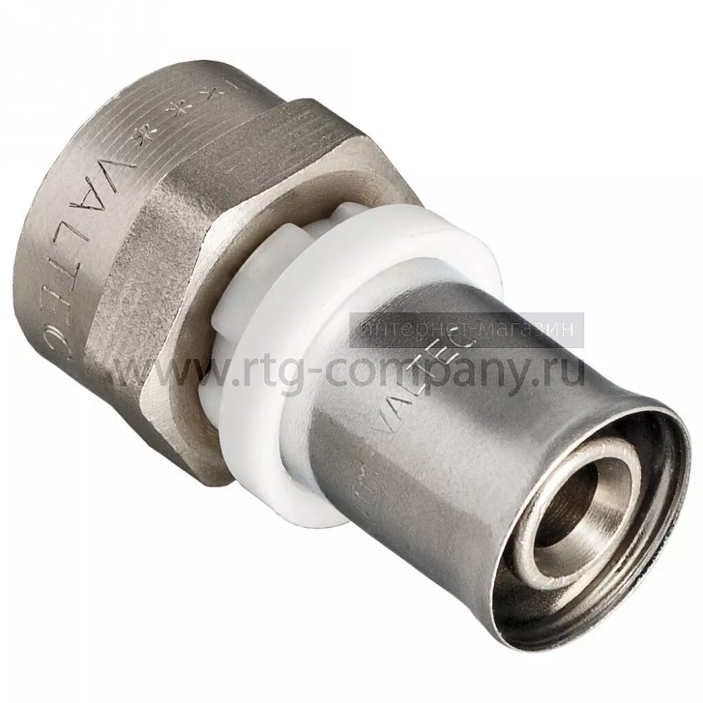 Пресс-муфта с ВР 16*3/4" внутренняя резьба (Valtec) VTm.202