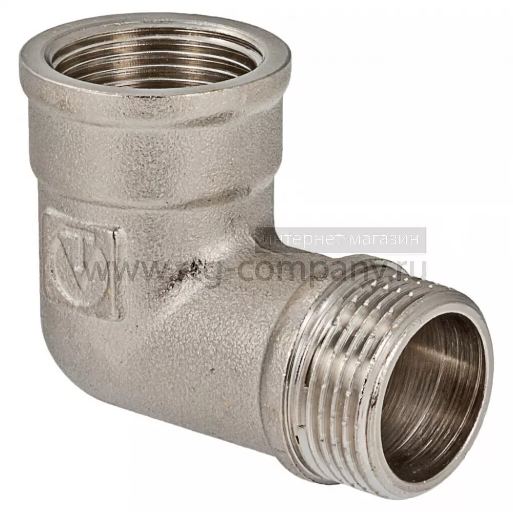 Угольник ВН внутренняя наружная резьба 1 1/4" (Valtec VT 92) уп 5 шт